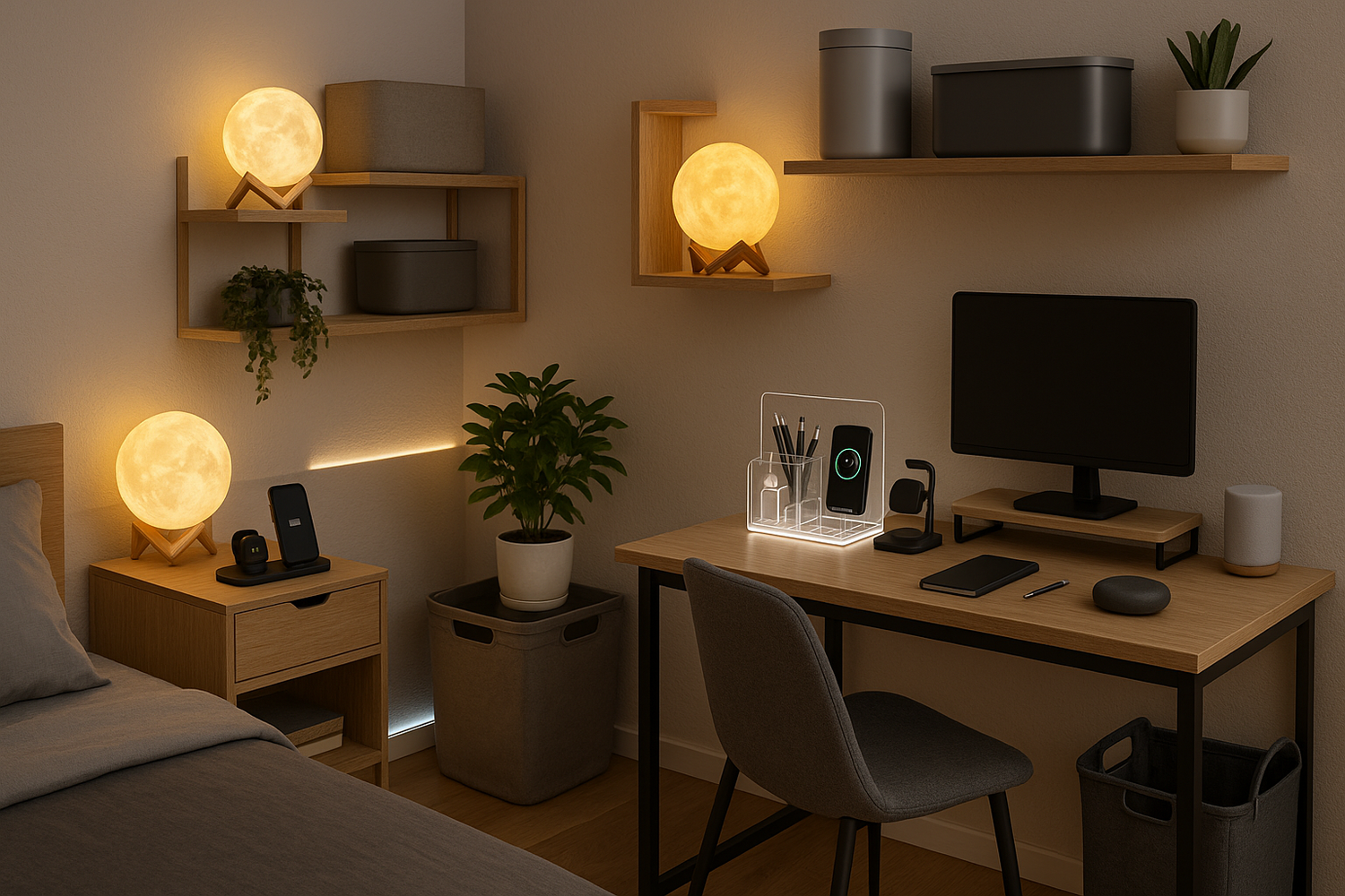 Aesthetic Products in Random Room Setting